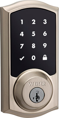 Système tactile Weiser Smart Code pour portes d'entrée