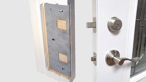 Steel Entry Doors - 16” Security Plate