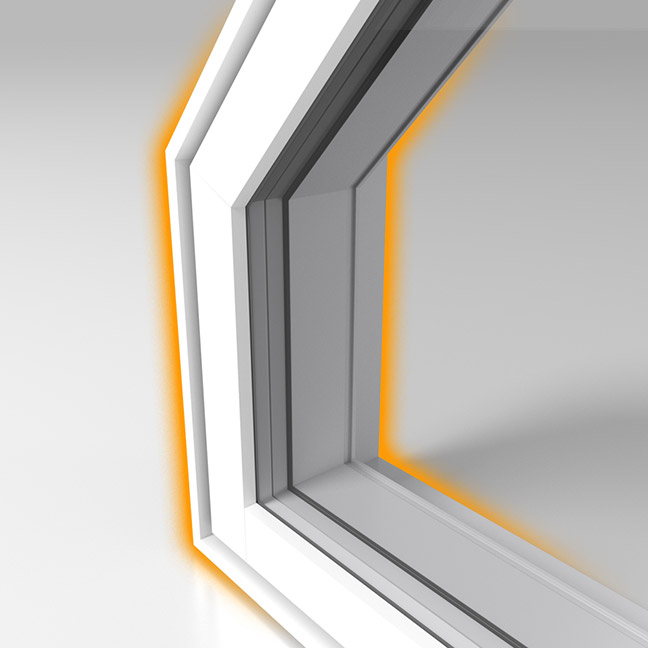 Fenêtres structurales - Angles Personnalisées
