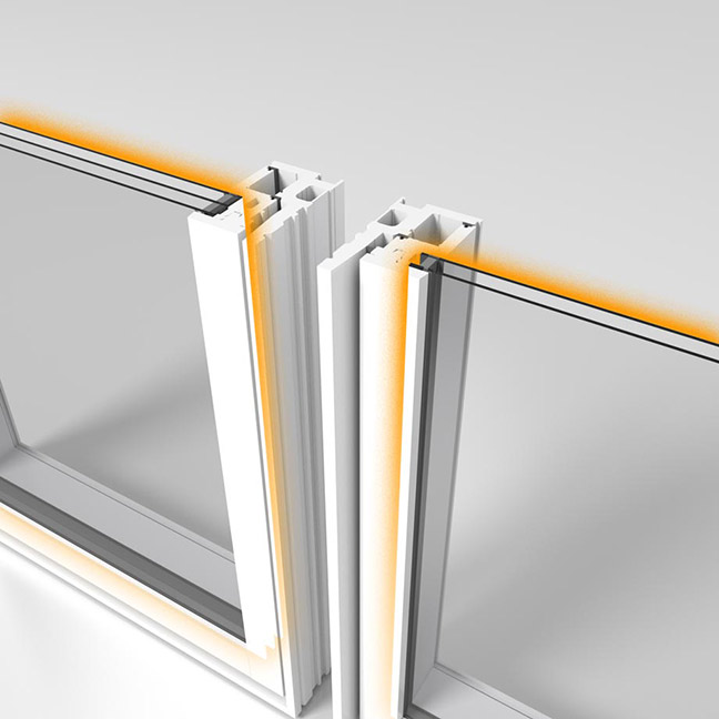 Fenêtres structurales - Vitres thermo doubles et triples