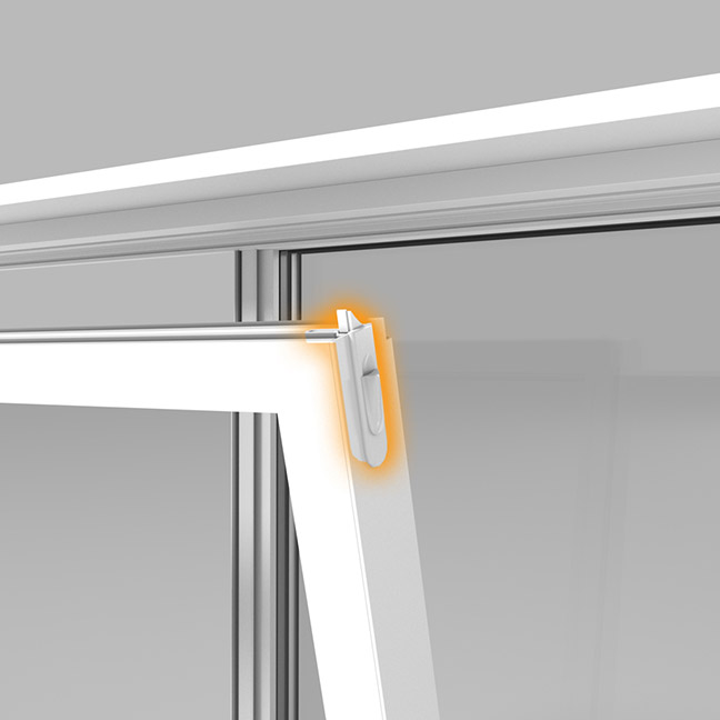 Double Hung Windows - Integrated sash latch