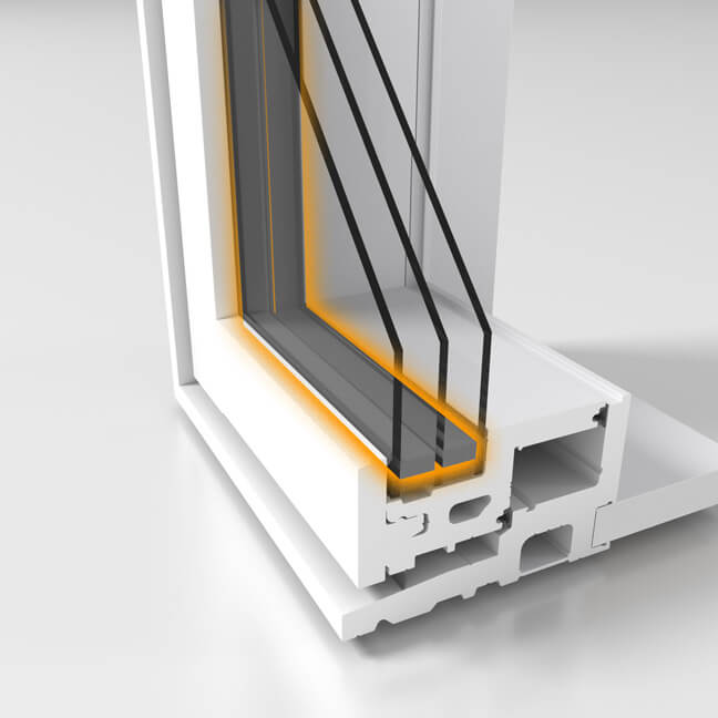 Casement Windows - Top-Performance Warm-edge Spacer