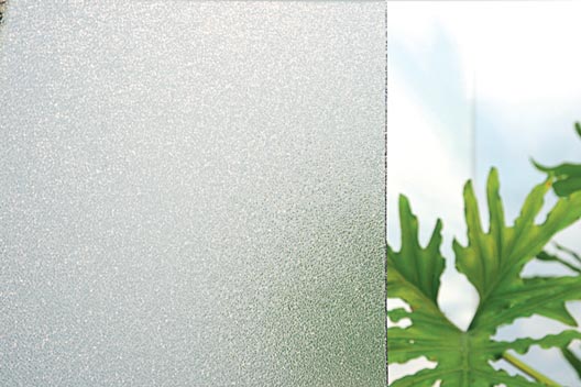 Frosted Glass Finish