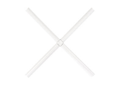 Pencil Bar Grilles - White