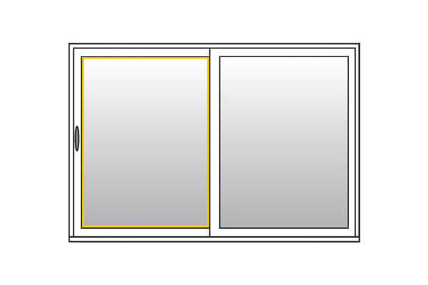 Portes patio - Moustiquaire en aluminium extrudé