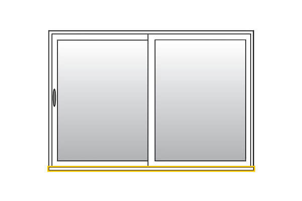 Patio Doors - Mono-piece Threshold