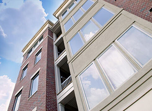 A condominium with Verdun windows installed