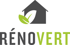 RénoVert logo. Tax Credit for Quebec residents.
