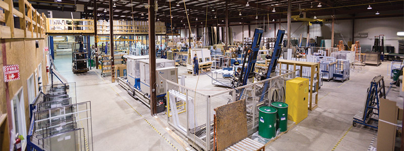 L'usine de fabrication de Verdun à Ottawa, en Ontario.