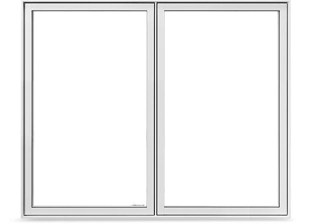 Une fenêtre à battant en PVC microcellulaire RevoCell® a un châssis plus solide et plus fin, et donc une surface vitrée plus grande