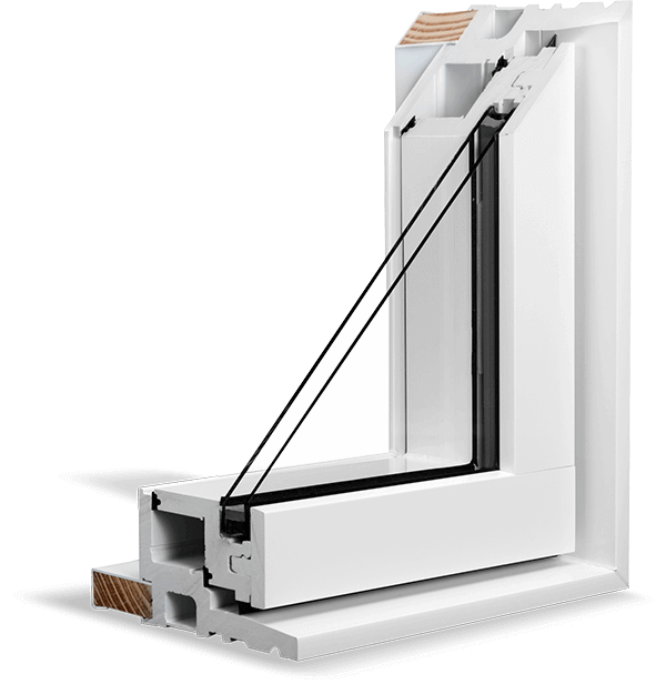 A White RevoCell® Window Section.